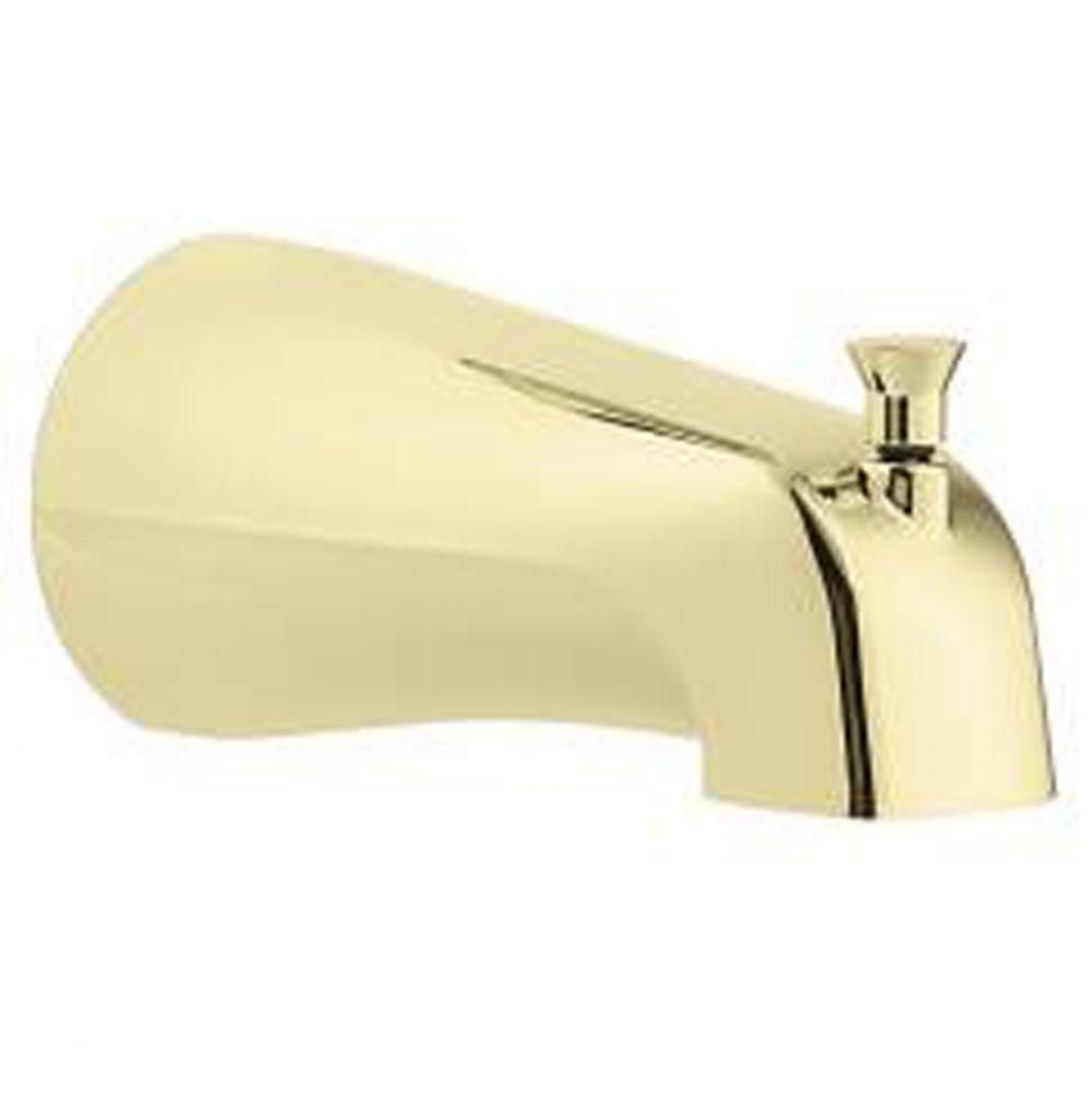 Polished brass diverter spouts