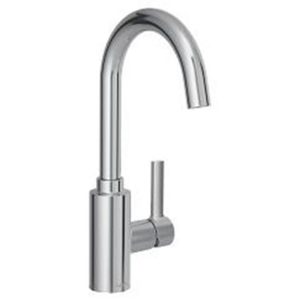 Chrome One-Handle Bar Faucet