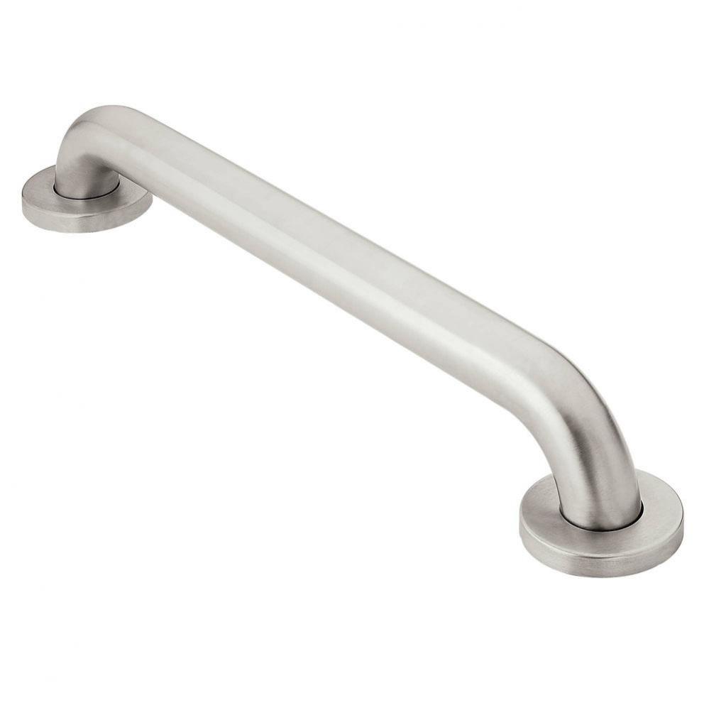 Stainless 12&apos;&apos; Concealed Screw Grab Bar