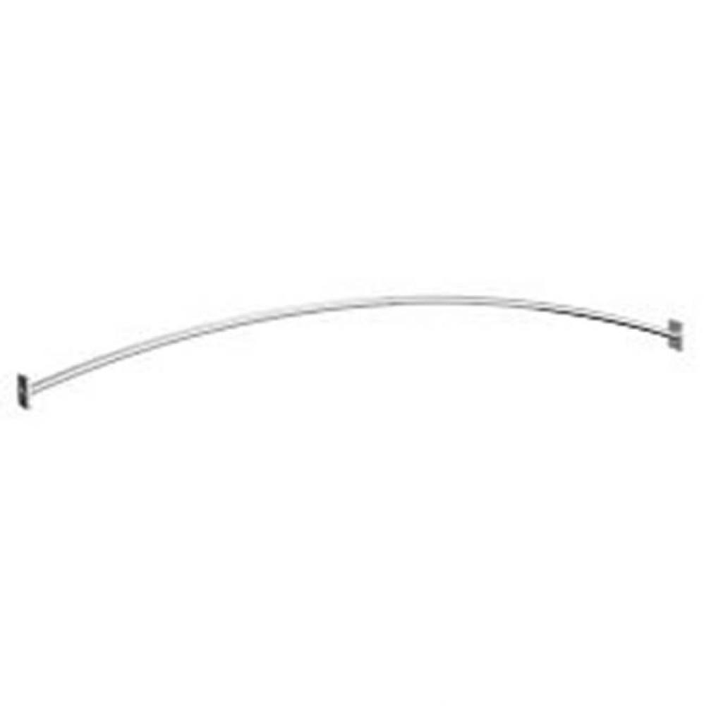 Chrome Adjustable Curved Shower Rod