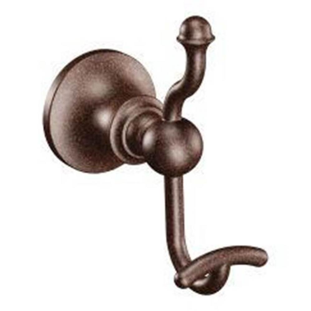 Oil Rubbed Bronze Double Robe Hook