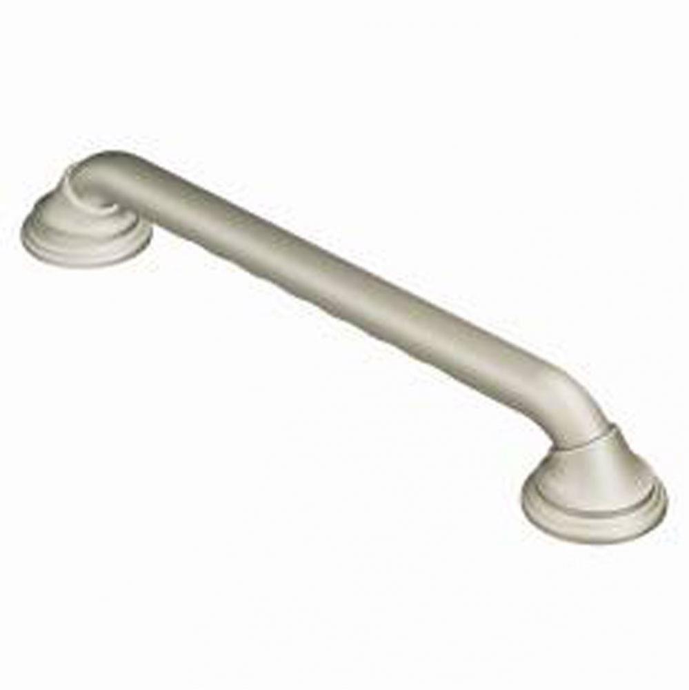 Brushed Nickel 16&apos;&apos; Designer Grab Bar