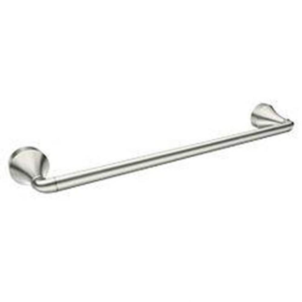 Spot Resist Brushed Nickel 18&apos;&apos; Towel Bar