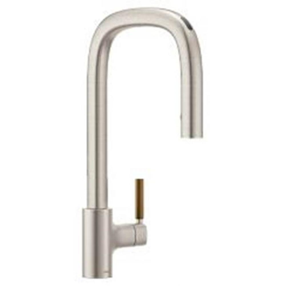 Spot Resist Stainless One-Handle Pulldown Kitchen Faucet