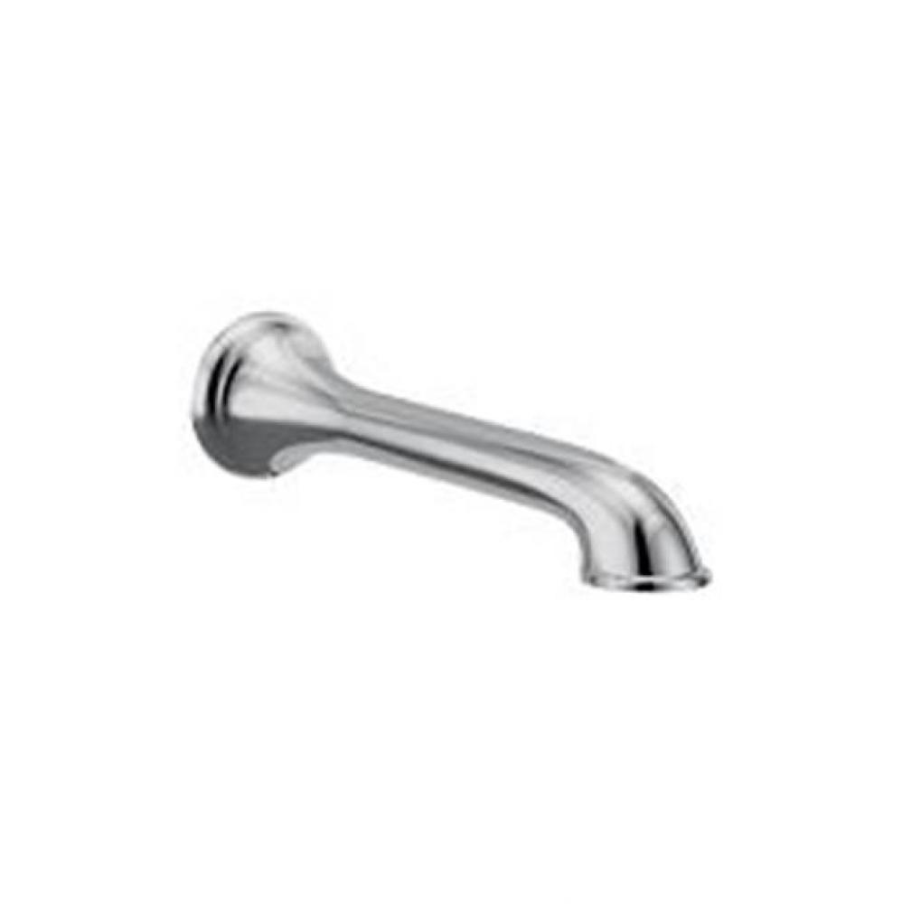 Chrome tub filler