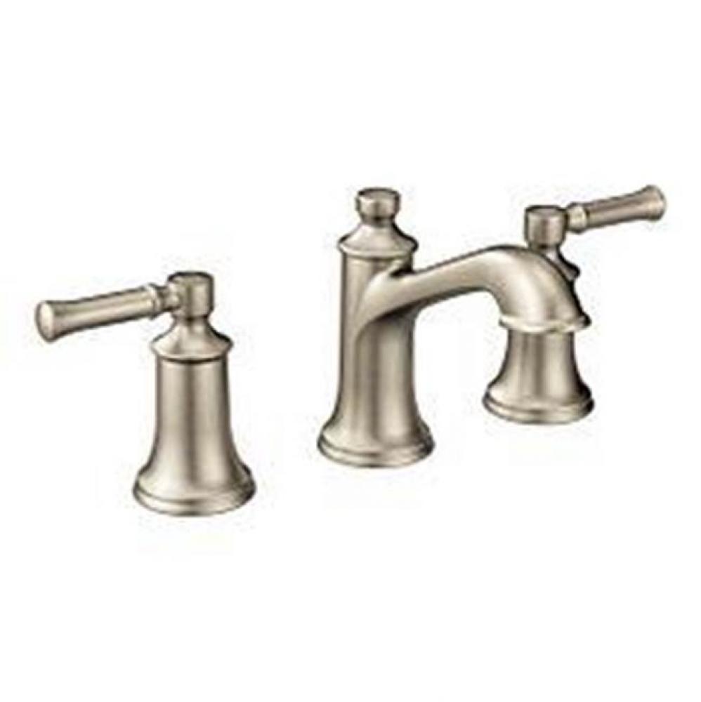 Brushed Nickel Two-Handle Bathroom Faucet