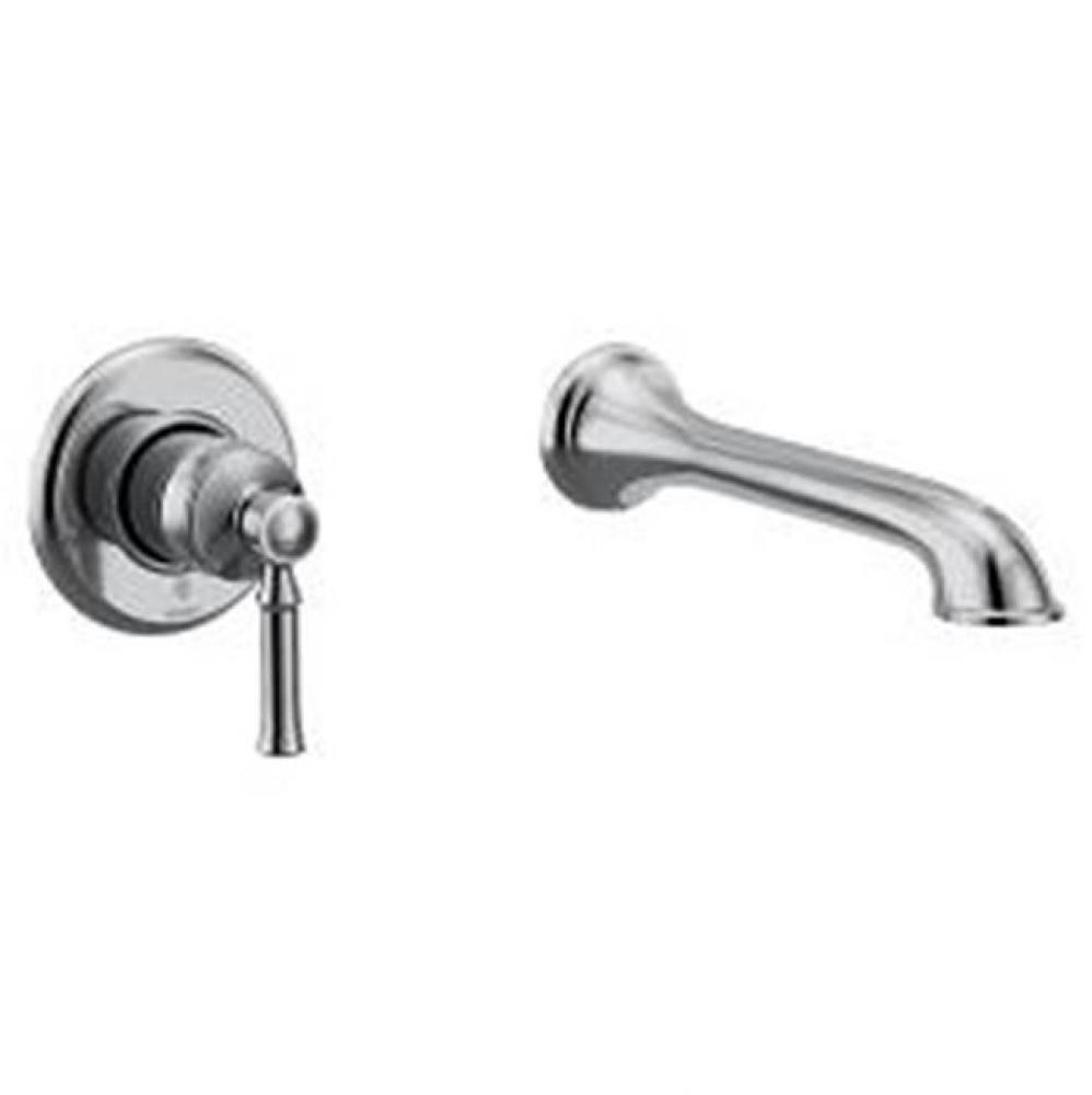 Dartmoor 1H Wall Mount Tub Filler, Chrome