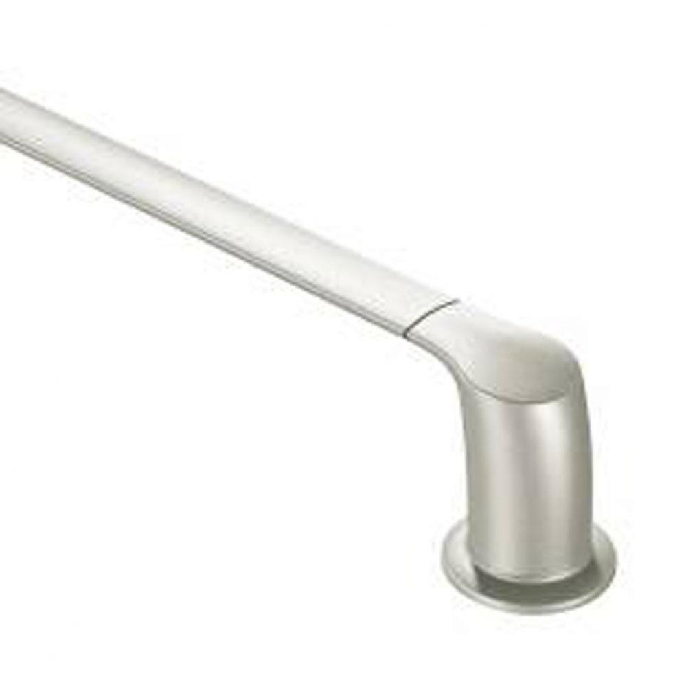 Brushed nickel 24&apos;&apos; towel bar