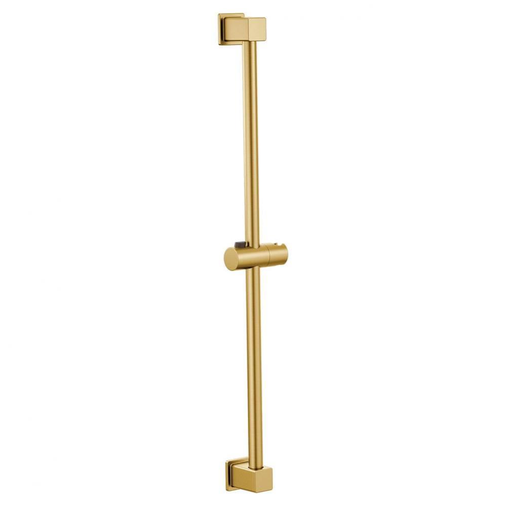 Handshower 32-Inch Adjustable Slidebar Assembly, Brushed Gold