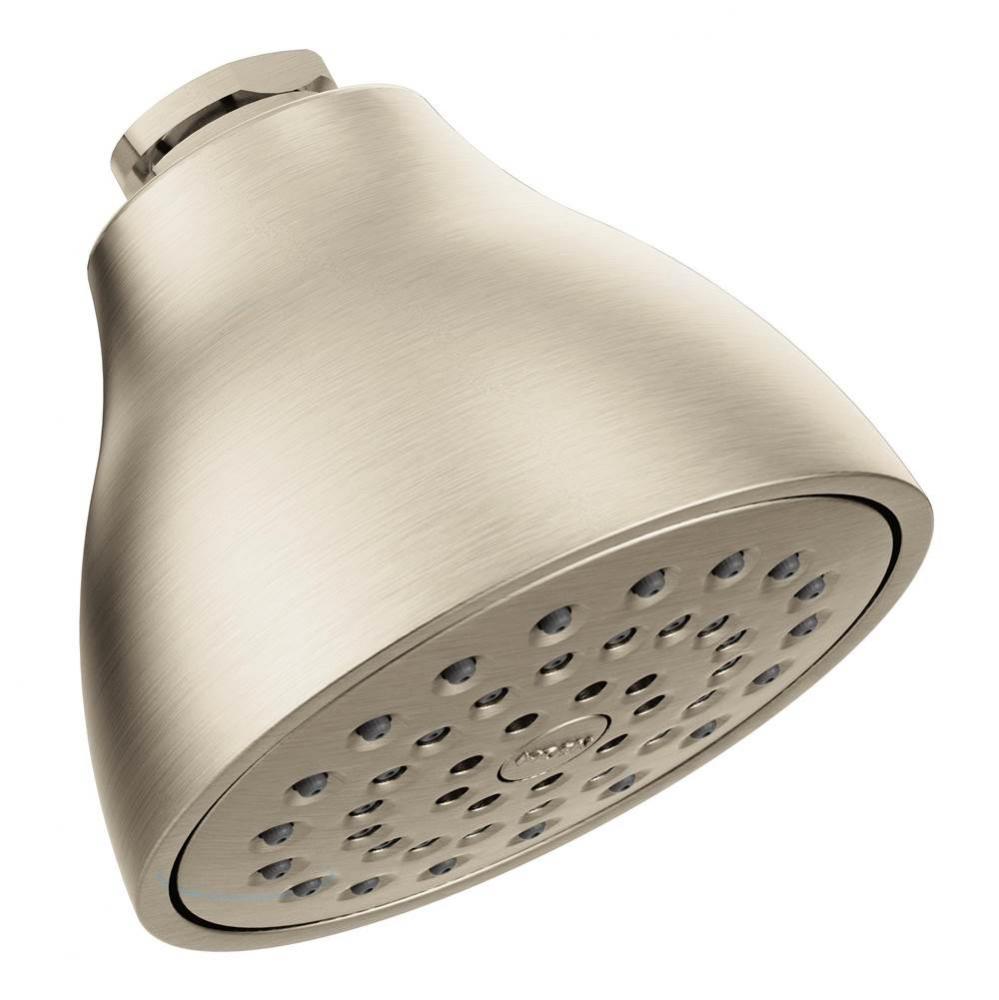 Rizon One-Function 3.75&apos;&apos; Eco-Performance Showerhead, Brushed Nickel