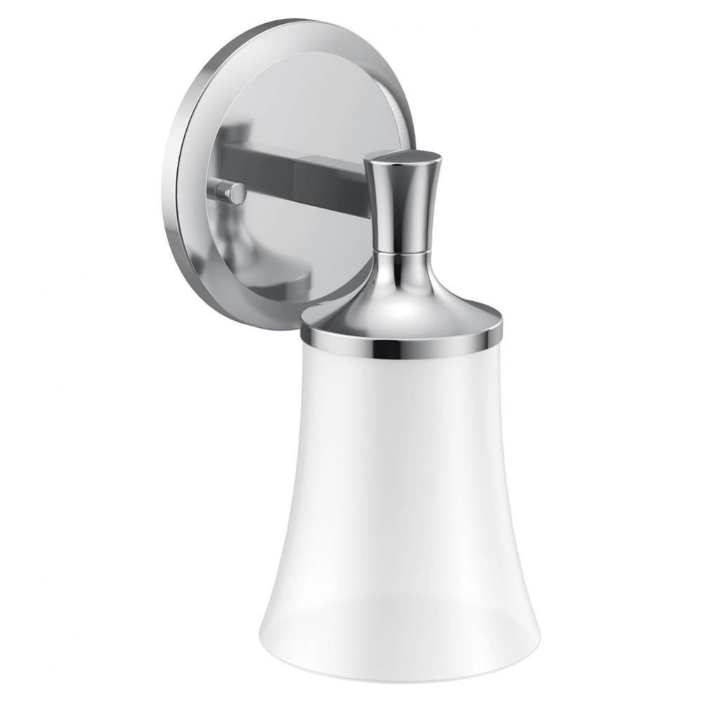 Chrome One Globe Bath Light