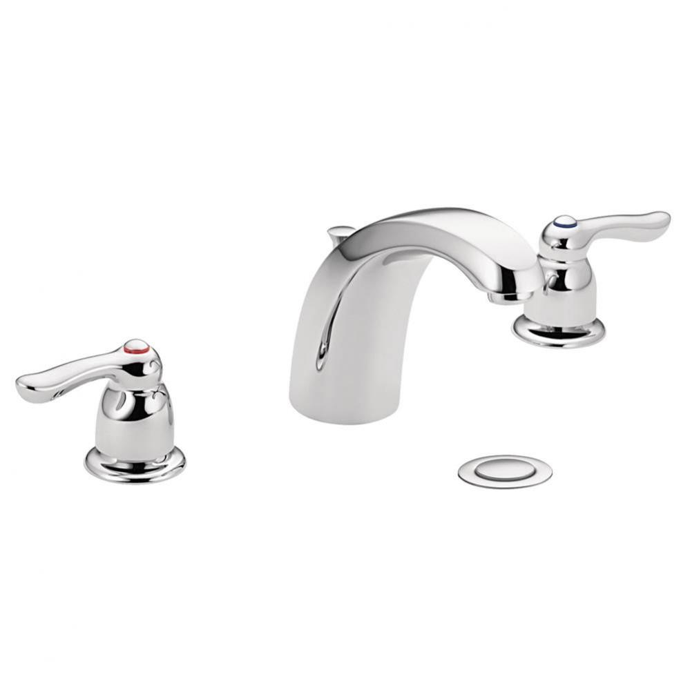 Chateau Two-Handle Low Arc Centerset Bathroom Faucet, Chrome