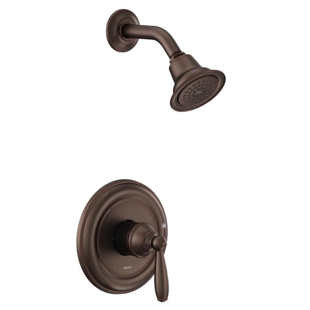 Brantford M-CORE 2-Series Eco Performance 1-Handle Shower Trim Kit in Oil Rubbed Bronze (Valve Sol