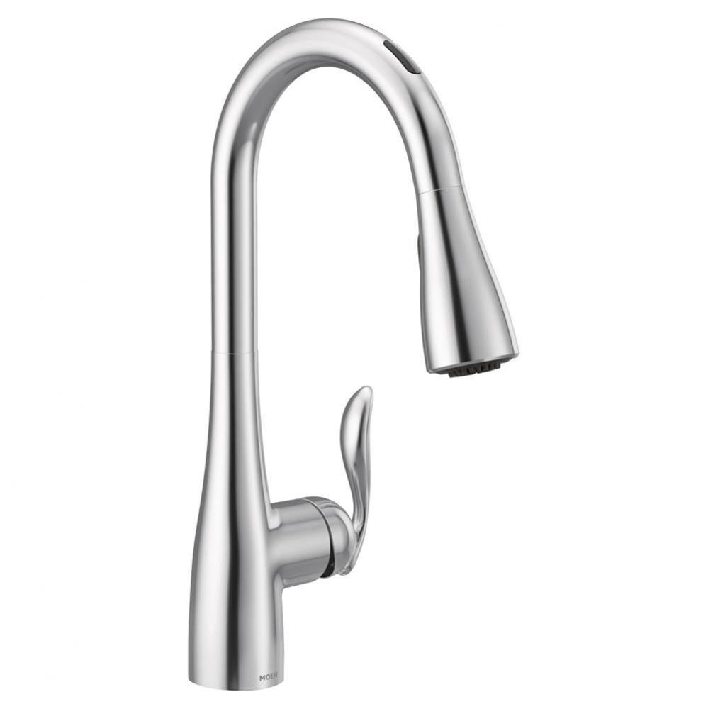 Arbor Smart Faucet Touchless Pull Down Sprayer Kitchen Faucet with Voice Control and Power Boost,