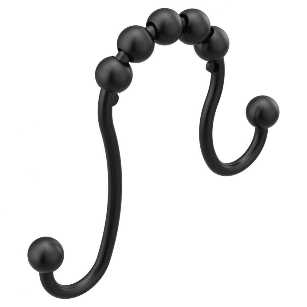 Matte Black Shower Curtain Rings