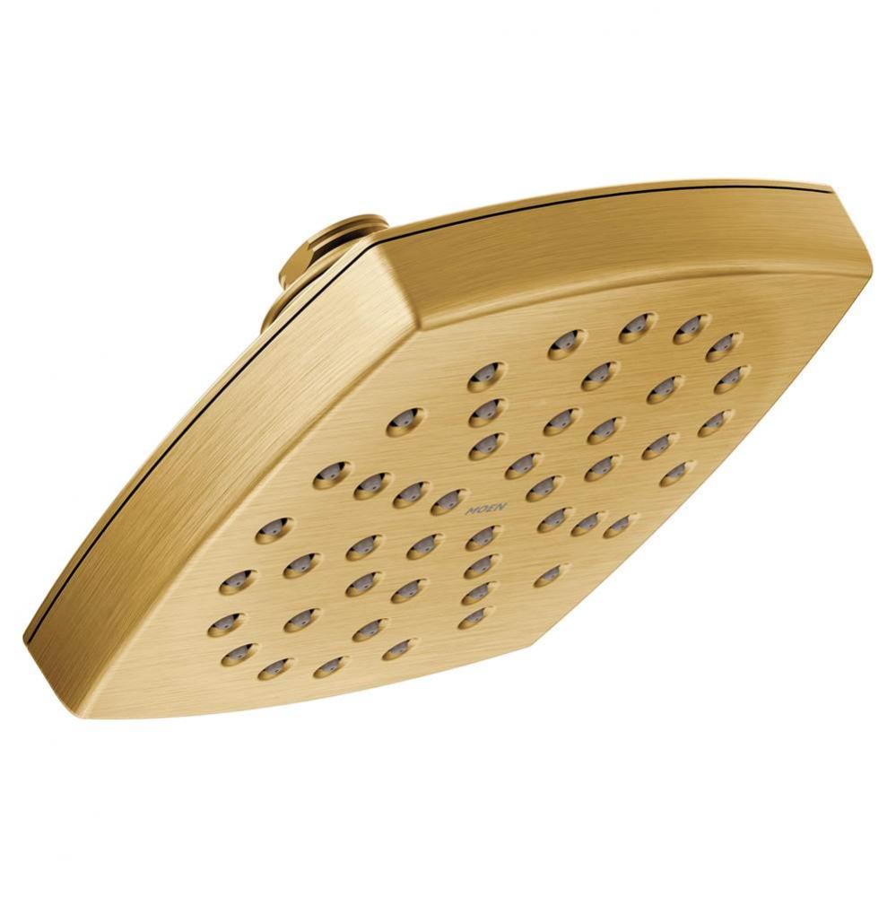 Voss 6&apos;&apos; Single-Function Rainshower Showerhead with Immersion Technology, Brushed Gold