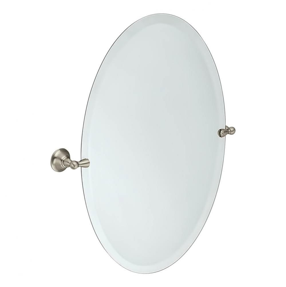 Brushed Nickel Mirror