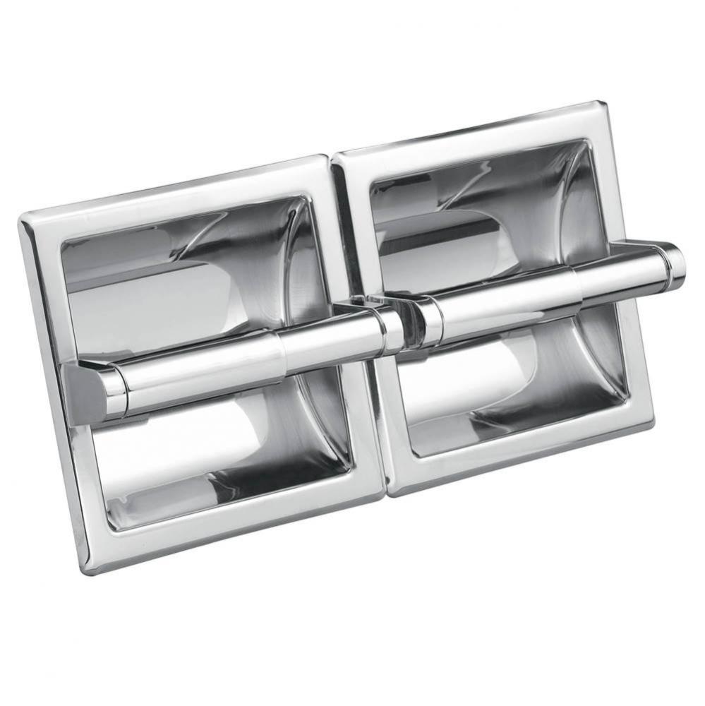 Chrome Double Paper Holder