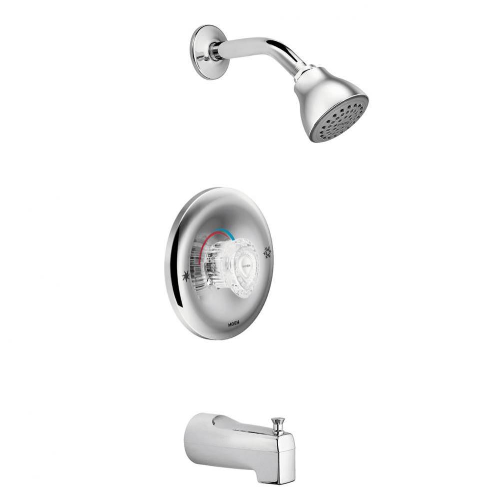 Chrome Posi-Temp(R) Tub/Shower