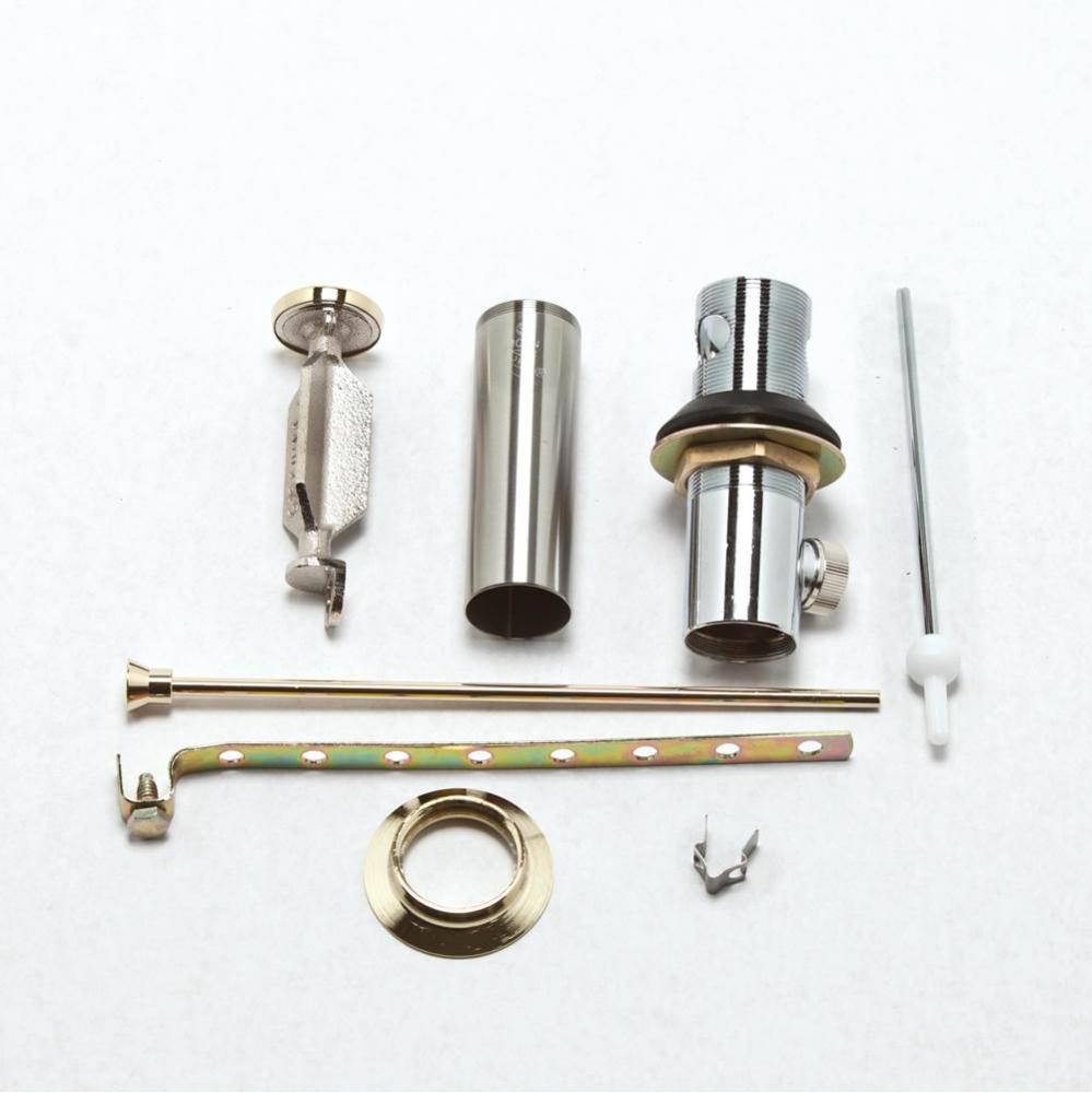 Universal Bathroom Drain Assembly, Polished Chrome