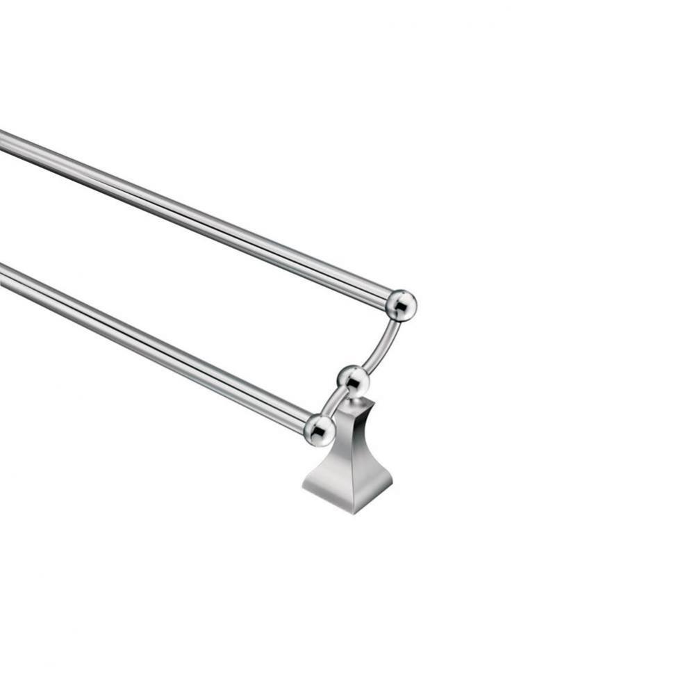 Chrome 24&apos;&apos; Double Towel Bar