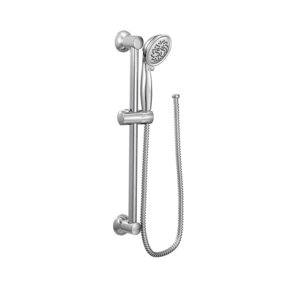 Envi Eco-Performance Handheld Shower with 30&apos;&apos; Slide Bar, Chrome