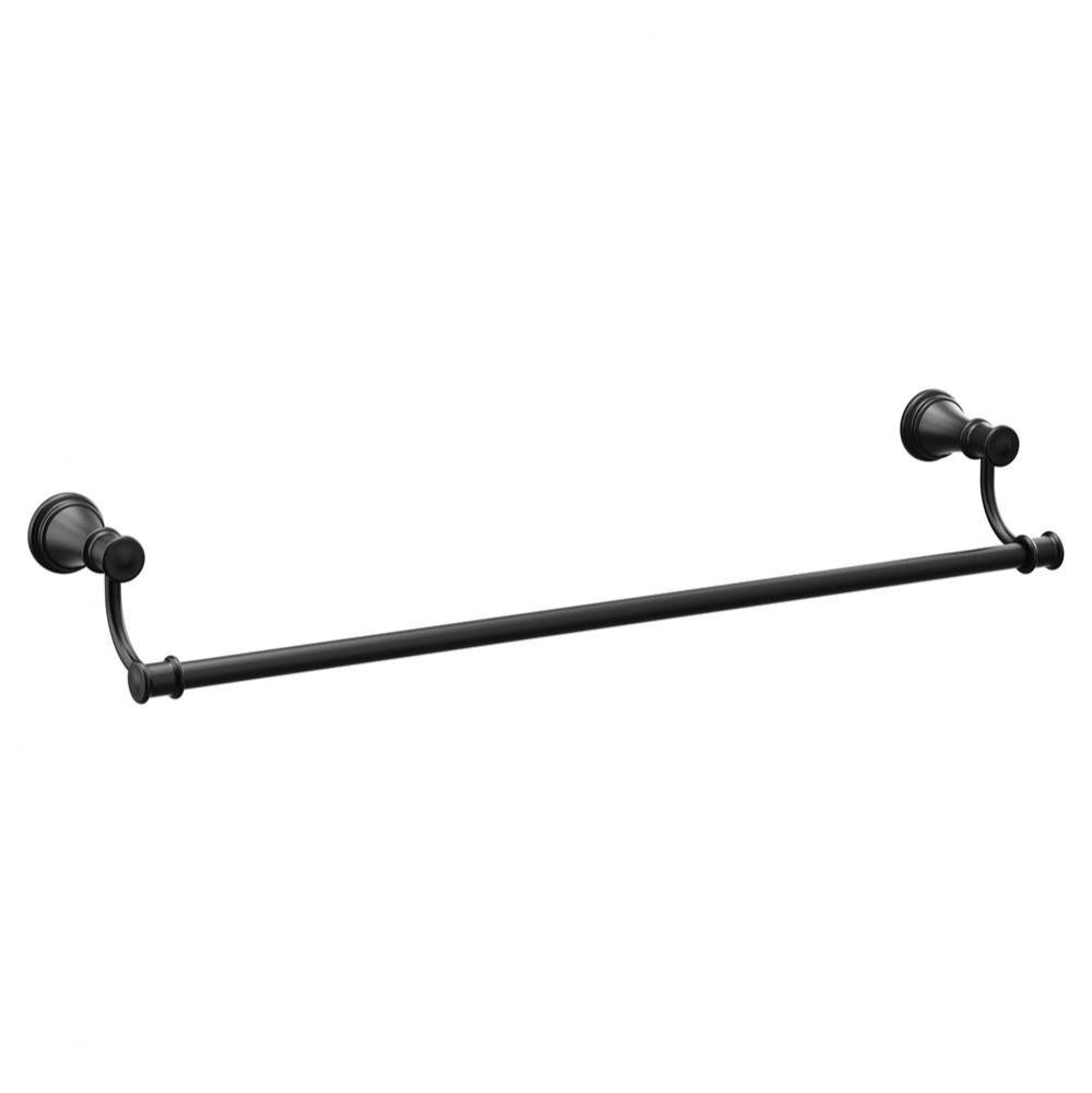 Matte Black 24&apos;&apos; Towel Bar