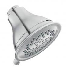 Moen 3233EP - Chrome three-function 4'' diameter spray head eco-performance showerhead