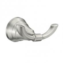 Moen MY0303BN - Spot Resist Brushed Nickel Double Robe Hook