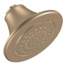 Moen S6312EPBB - Brushed bronze one-function 5-7/8'' diameter spray head moenflo xlt