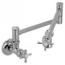 Moen S6641C - Chrome two-handle kitchen faucet