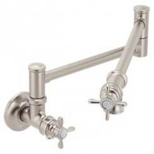 Moen S6641SRS - Spot resist stainless two-handle kitchen faucet