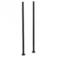 Moen TS25105BL - Weymouth Floor Mount Riser Legs, Matte Black