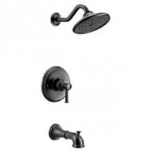 Moen UT3313BL - Matte black M-CORE 3 series tub/shower