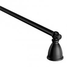 Moen Y3124BL - Matte Black 24'' Towel Bar