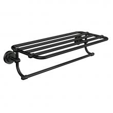 Moen DN0794BL - Matte Black Towel Shelf