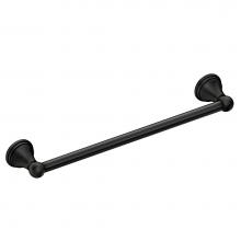 Moen DN8418BL - Matte Black 18'' Towel Bar