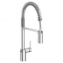 Moen 5923EWC - Align Motionsense Wave Sensor Touchless One Handle Pre-Rinse Spring Kitchen Faucet, Chrome