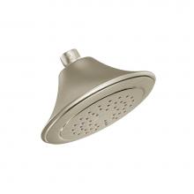 Moen S6335BN - Rothbury 6-1/2'' Single-Function Showerhead with 2.5 GPM Flow Rate, Brushed Nickel