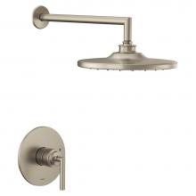 Moen UTS22002EPBN - Arris M-CORE 2-Series Eco Performance 1-Handle Shower Trim Kit in Brushed Nickel (Valve Sold Separ