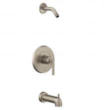 Moen UT2903NHBN - Gibson M-CORE 2-Series 1-Handle Tub and Shower Trim Kit in Brushed Nickel (Valve Sold Separately)