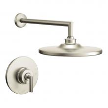 Moen TS22002BN - Arris Single Handle 1-Spray Shower Faucet Trim Kit in Brushed Nickel (Valve Sold Separately)