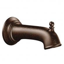 Moen 3857ORB - Replacement 7.25-Inch Tub Diverter Spout 1/2-Inch Slip Fit Connection, Oil Rubbed Bronze