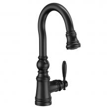 Moen S53004BL - Moen Weymouth 1-Handle Bar Facuet in Matte Black