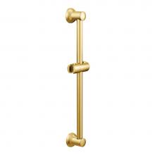 Moen A735BG - Handshower 30-Inch Adjustable Slidebar Assembly, Brushed Gold