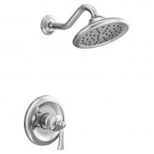 Moen UT35502 - Wynford M-CORE 3-Series 1-Handle Shower Trim Kit in Chrome (Valve Sold Separately)