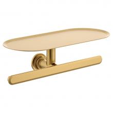 Moen YB1788BG - Brushed Gold Double Paper Holder