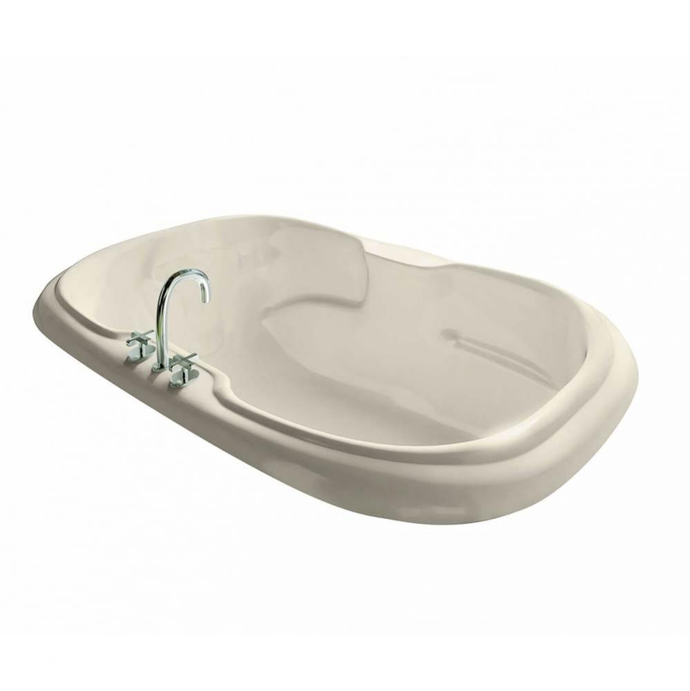 Calla 65.75 in. x 41.5 in. Drop-in Bathtub with Combined Hydromax/Aerofeel System Center Drain in