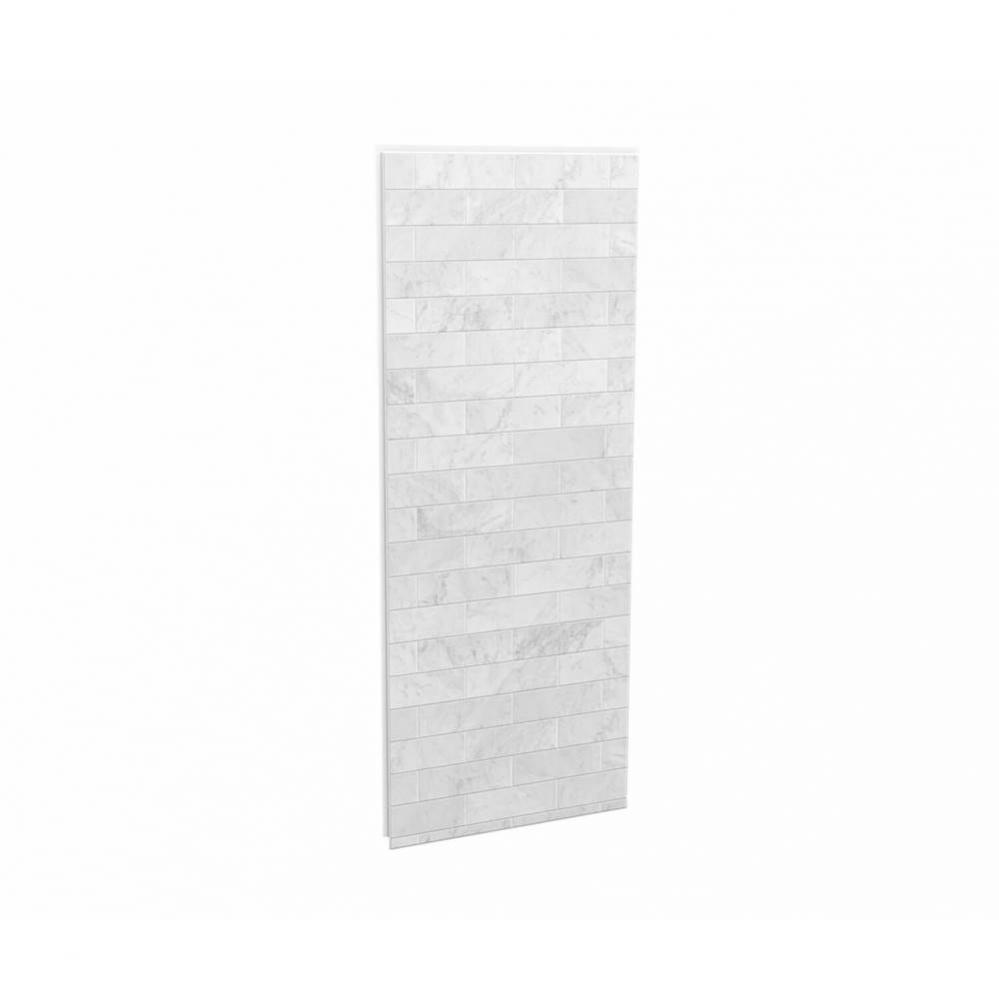 Utile 36 in. Composite Direct-to-Stud Side Wall in Marble Carrara