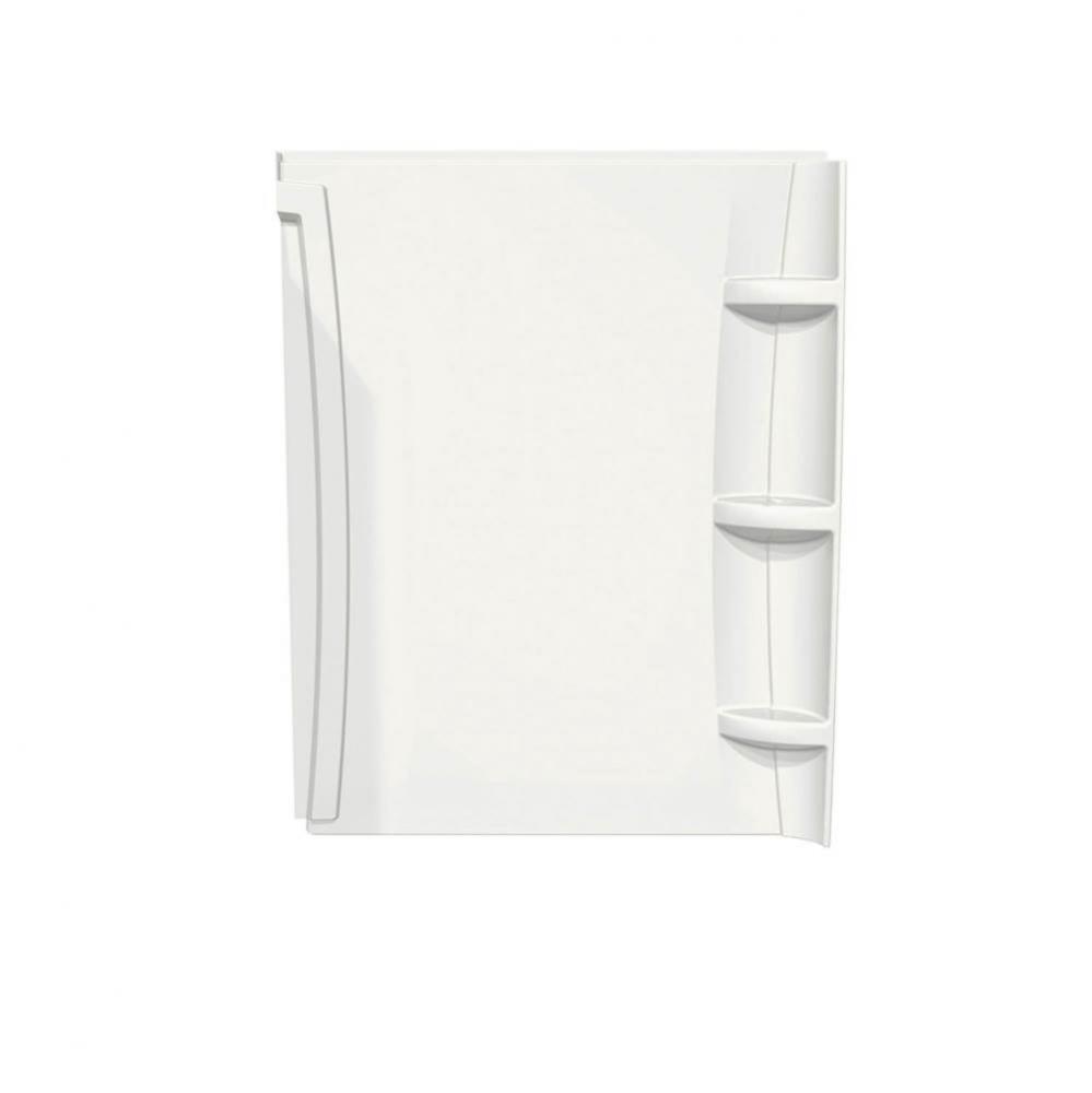 60 in. x 1.5 in. x 72 in. Direct to Stud Back Wall in Biscuit